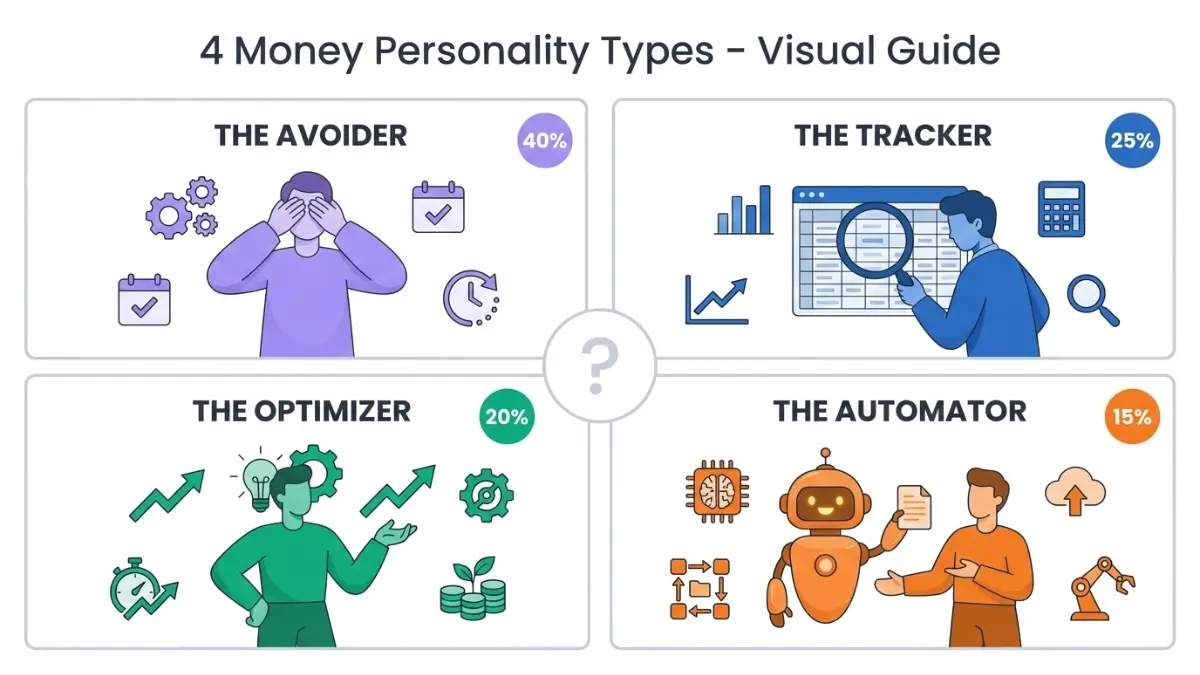 Best Budgeting Apps money personality types visual guide