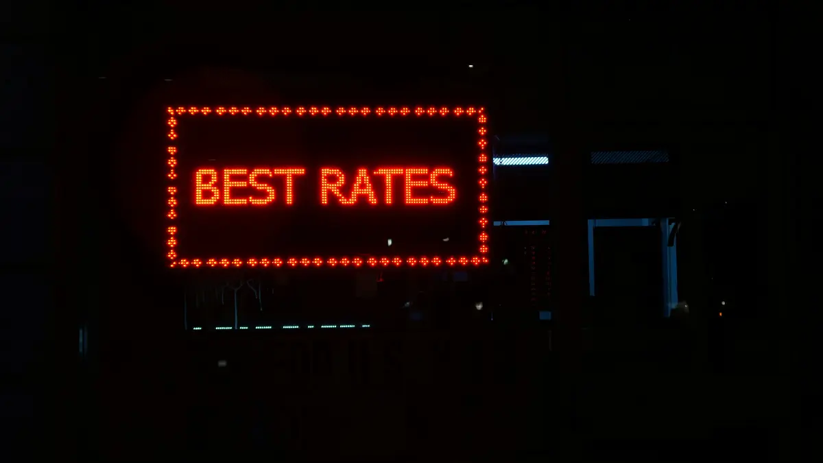 Mortgage Rate best rates sign representing lowest mortgage rate opportunities in 2026