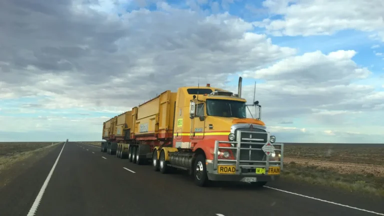 Commercial Truck Insurance coverage for heavy haul semi truck on highway transporting cargo