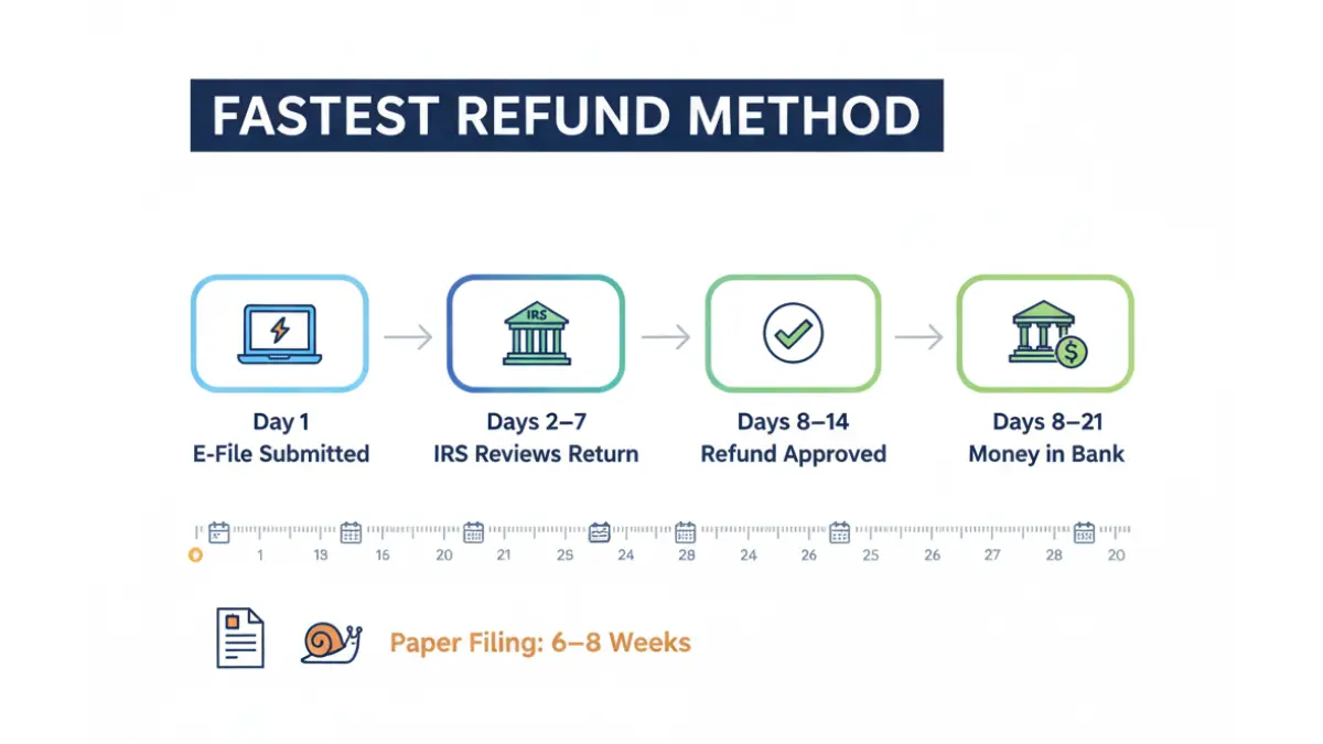 Tax Refund 2026 checklist showing steps to maximize refund and avoid delays