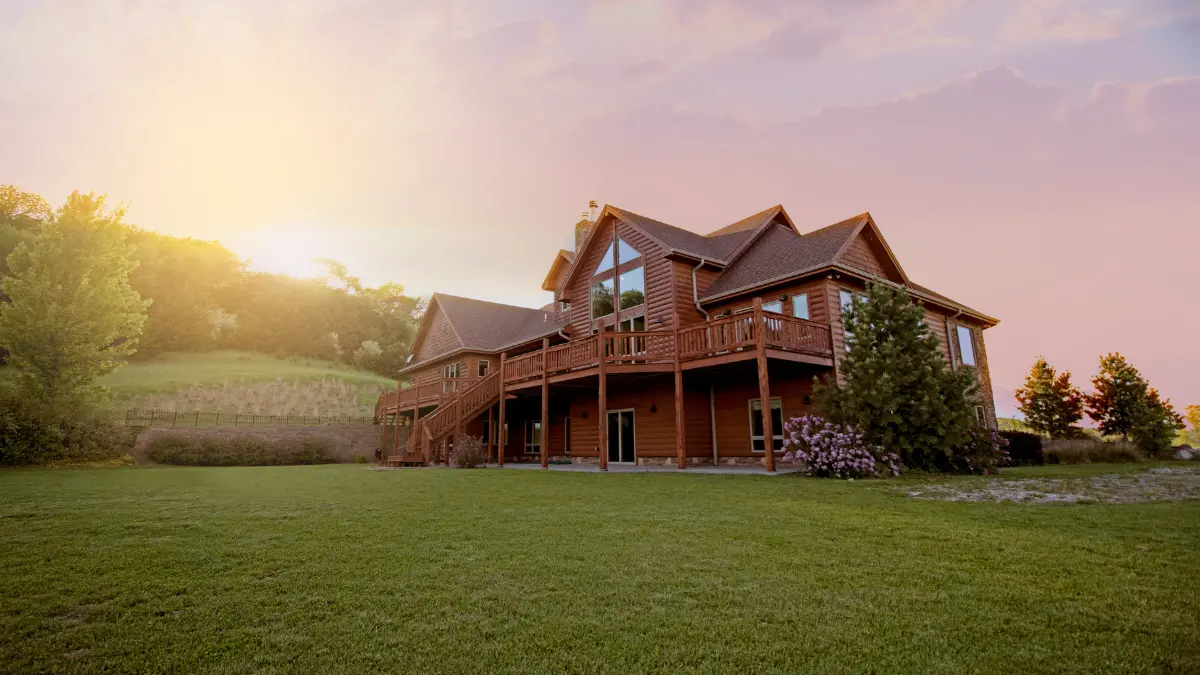 Luxury home representing Reverse Mortgage home equity for retirement income