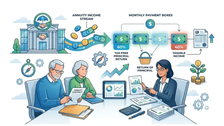 How Are Annuities Taxed explained through retirement income payments, tax calculations, and annuity taxation concepts