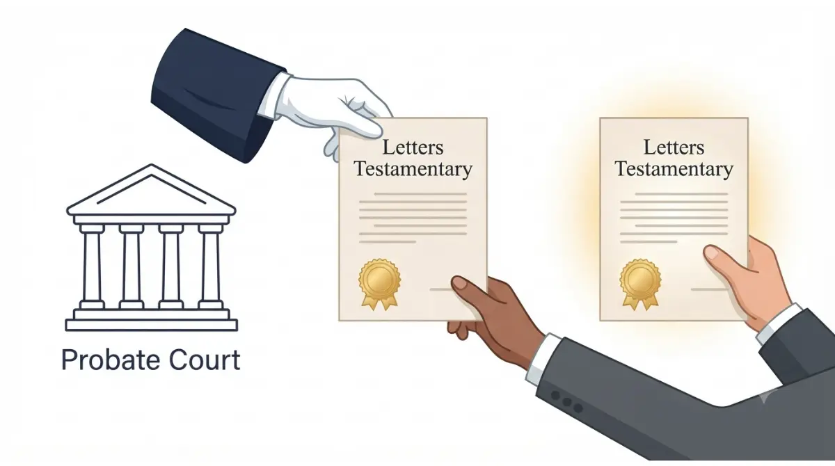 Executor Duties begin with legal authority from probate court via letters testamentary