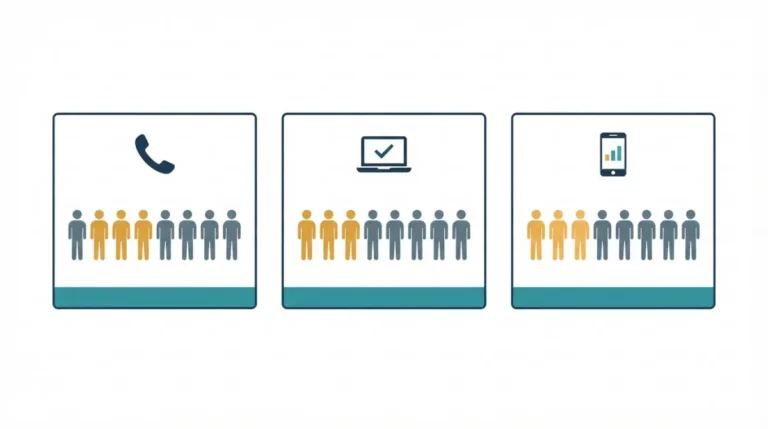 Percentage of Americans with a will shown as a range across three survey methods in a clean vector illustration